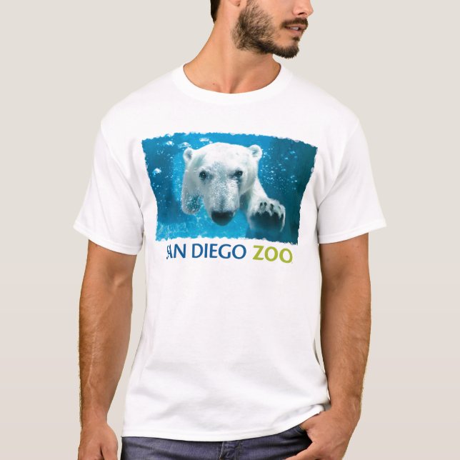 San Diego Zoo Polar Bear T-Shirt (Front)