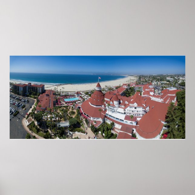 San Diego's Hotel Del Coronado Poster (Front)