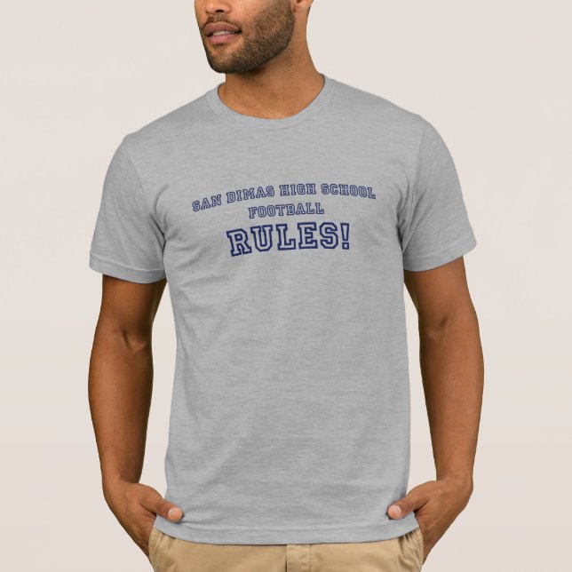 San Dimas High School Football Rules Tee (Front)