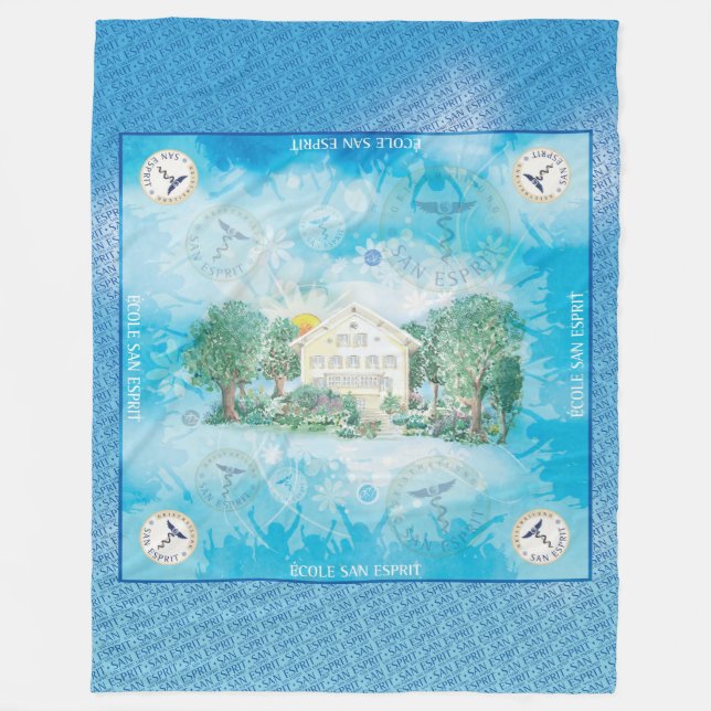 San Esprit Tuch Fleecedecke Fleece Blanket (Front)
