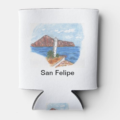 San Felipe Lighthouse 2  Can Cooler