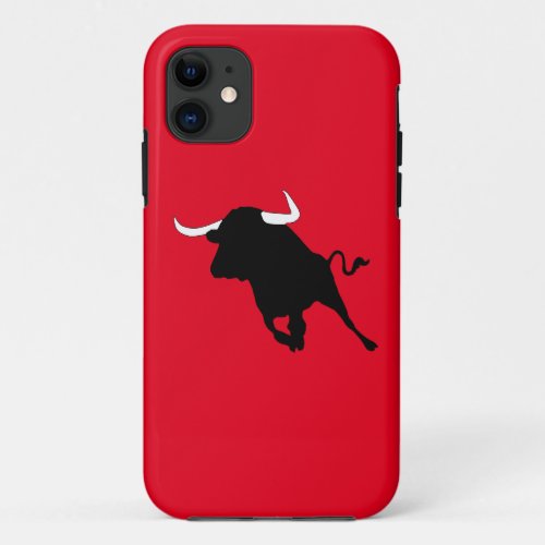 San Fermin Bull iPhone 11 Case