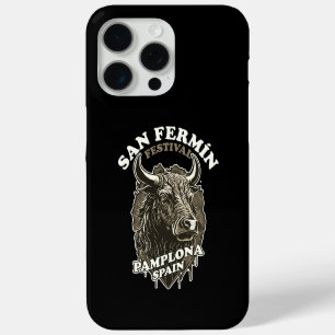 San Fermin Festival - Running Of The Bulls iPhone 15 Pro Max Case
