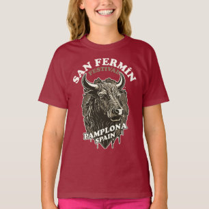 San Fermin Festival - Running Of The Bulls T-Shirt