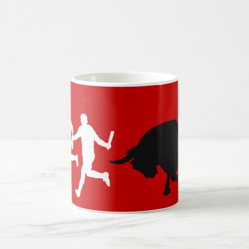 San Fermin Pamplona running with the bulls Coffee Mug