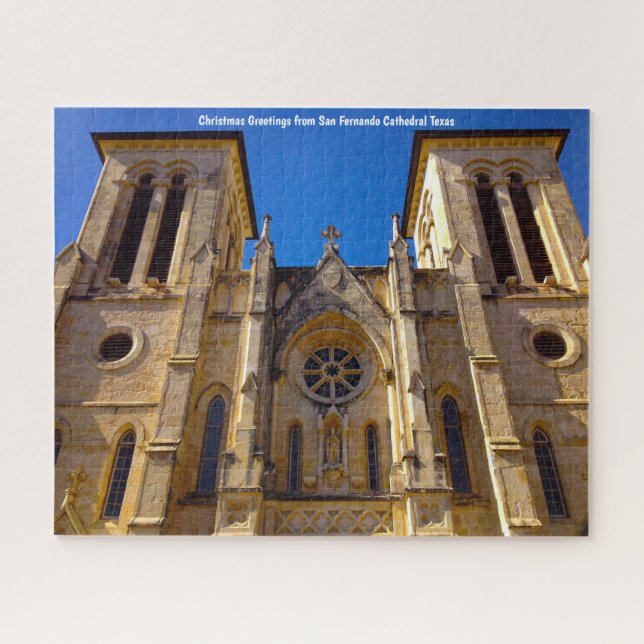 San Fernando Cathedral Texas. Jigsaw Puzzle (Horizontal)