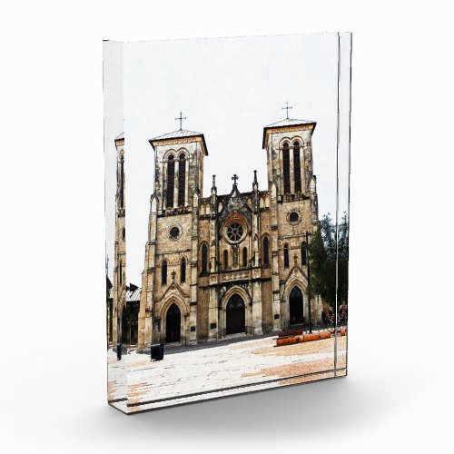 San Fernando Church Acrylic Block