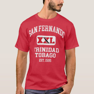 San Fernando Trinidad and Tobago XXL Athletic desi T-Shirt