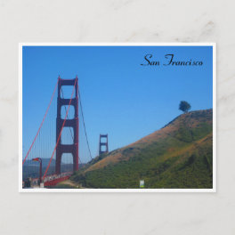 san fran golden gate border postcard