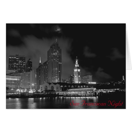 San Franciscan Night Cards (Front Horizontal)