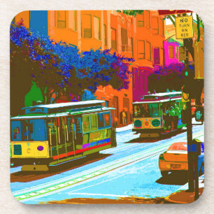 San Francisco 004 Drink Coaster