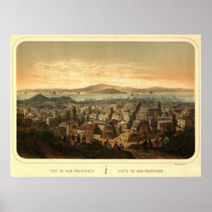 San Francisco, 1860 Poster