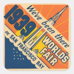 San Francisco 1939 World's Fair Sticker