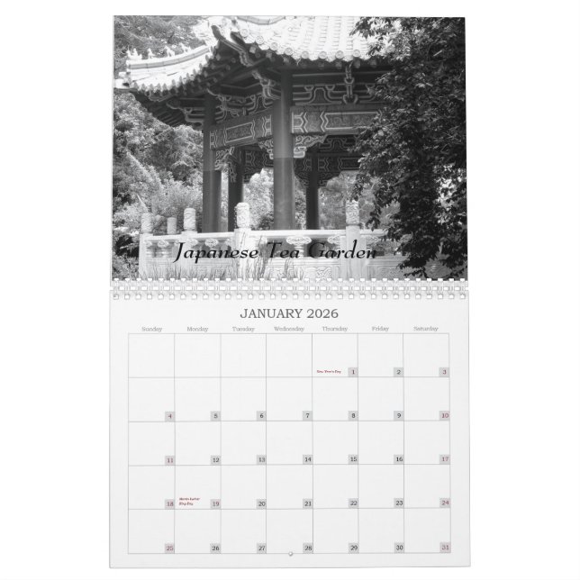 San Francisco  2008 Calendar (Jan 2026)