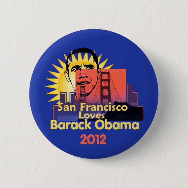 SAN FRANCISCO 2012 Button (Front)