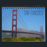 san francisco 2026 calendar<br><div class="desc">Photographic San Francisco calendar featuring 12 classic SF scenes including the Golden Gate Bridge,  Alcatraz,  Fisherman's Wharf,  Lombard Street and more. Available for any year and in a range of languages and holiday configurations. Remember to select your start date before adding to cart.</div>