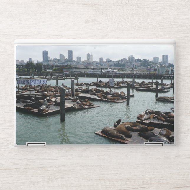 San Francisco and Pier 39 HP Laptop Skin (Front)