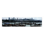 San Francisco and Pier 39 Sea Lions City Skyline Napkin Bands