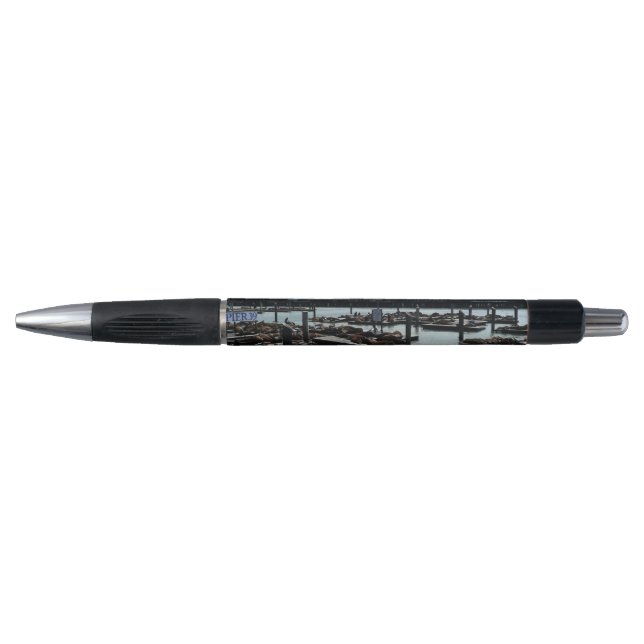San Francisco and Pier 39 Sea Lions City Skyline Pen (Front)