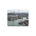 San Francisco and Pier 39 Sea Lions City Skyline Pocket Moleskine Notebook