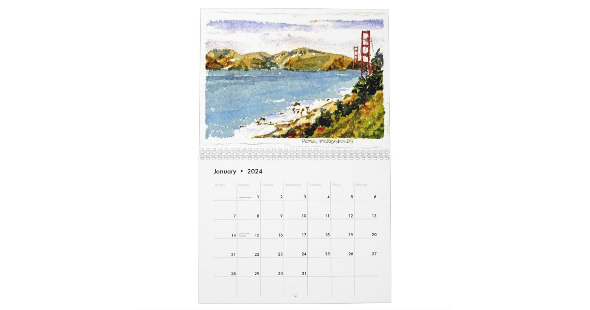 San Francisco and the Gate Calendar | Zazzle san-francisco-and-the-gate-calendar-zazzle