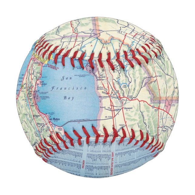 San Francisco and Vicinity Baseball (Front)