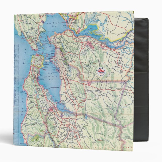 San Francisco and Vicinity Binder (Front/Inside)