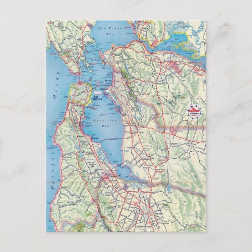 San Francisco and Vicinity Postcard
