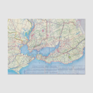 San Francisco and Vicinity Tissue Paper