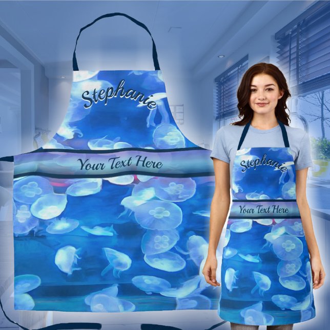 San Francisco Aquarium Jellyfish 0925 Apron (Creator Uploaded)