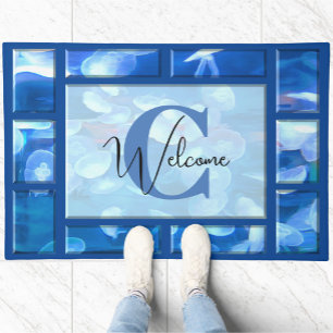 San Francisco Aquarium Jellyfish 0925 Doormat