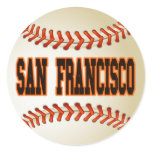 SAN FRANCISCO BASEBALL CLASSIC ROUND STICKER