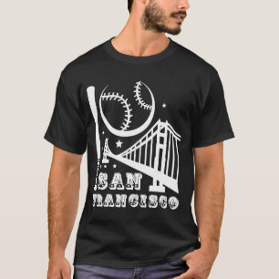 San Francisco Baseball   Patriotic Baseball T-Shirt