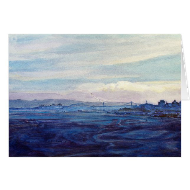 San Francisco Bay 3, Blue Angels 1984 (Front Horizontal)