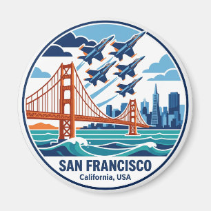 San Francisco Bay Air Show (Blue Angels) Magnet