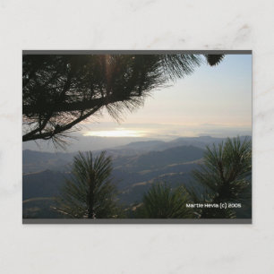 San Francisco Bay Area Blue Beach Song™ Postcard