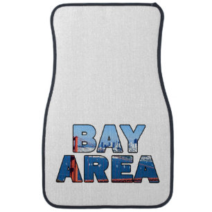 San Francisco Bay Area Car Floor Mat