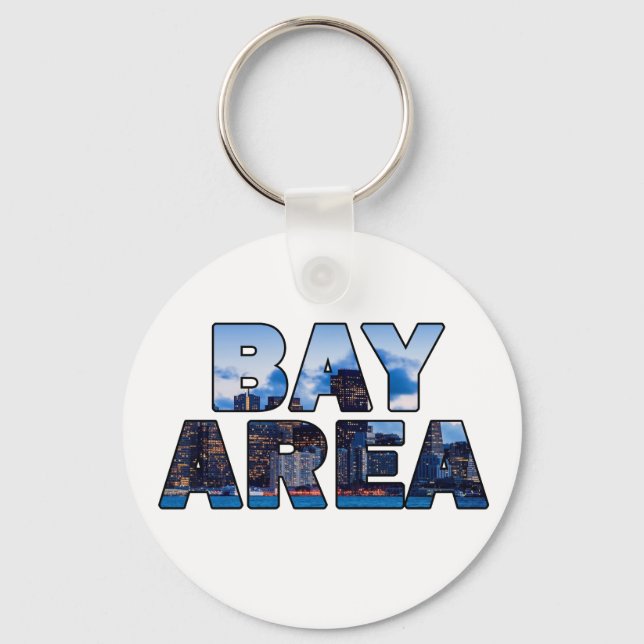 San Francisco Bay Area Keychain (Front)
