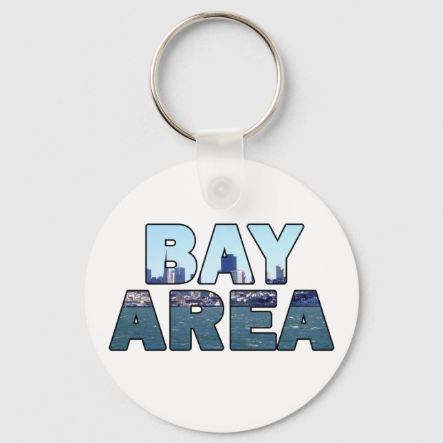 San Francisco Bay Area Keychain (Front)