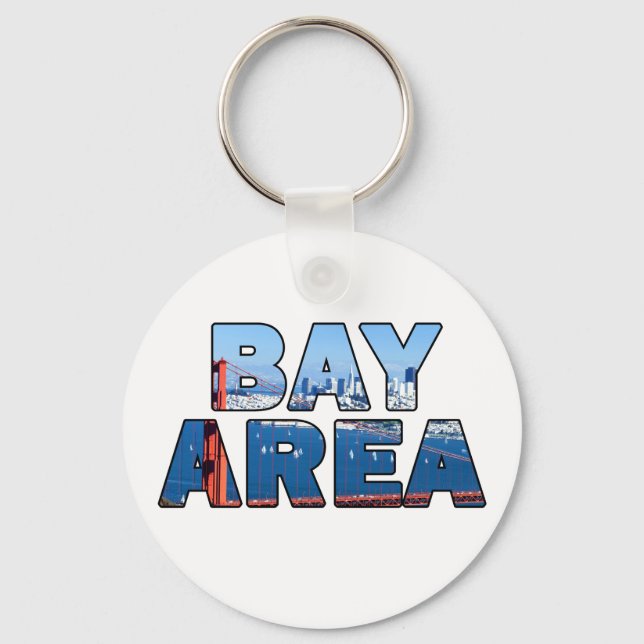 San Francisco Bay Area Keychain (Front)