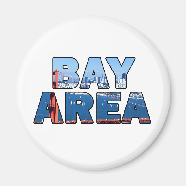 San Francisco Bay Area Magnet (Front)