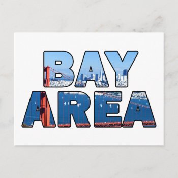 San Francisco Bay Area Postcard by KellyMagovern at Zazzle