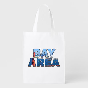 San Francisco Bay Area Reusable Grocery Bag