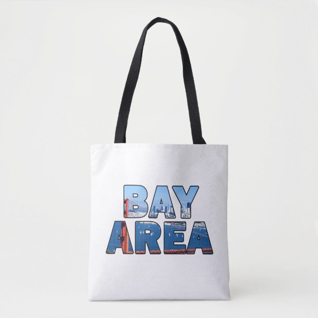 San Francisco Bay Area Tote Bag (Front)