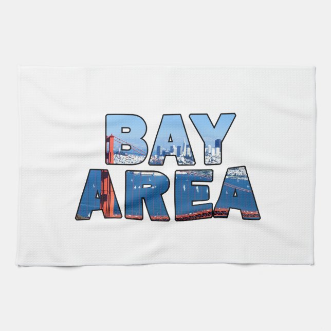 San Francisco Bay Area Towel (Horizontal)