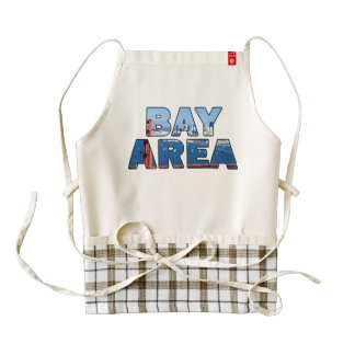 San Francisco Bay Area Zazzle HEART Apron