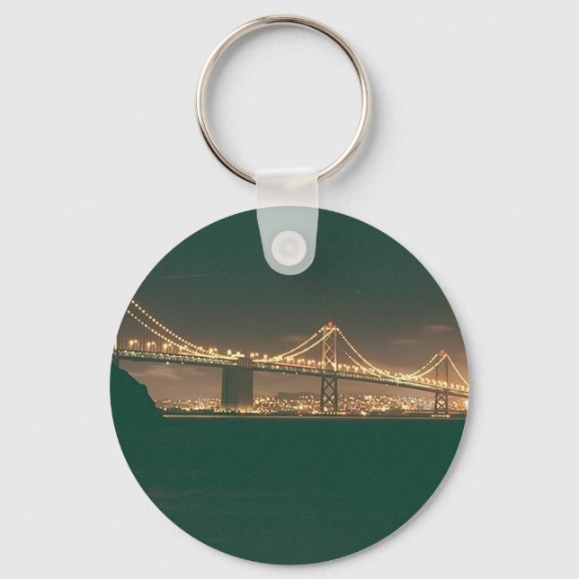 San Francisco Bay Bridge Keychain (Front)