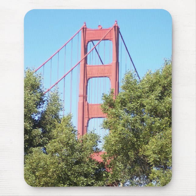San Francisco Bay Bridge Mouse Pad (Front)