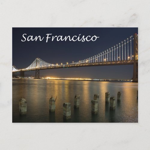 San Francisco Bay Bridge Postcard