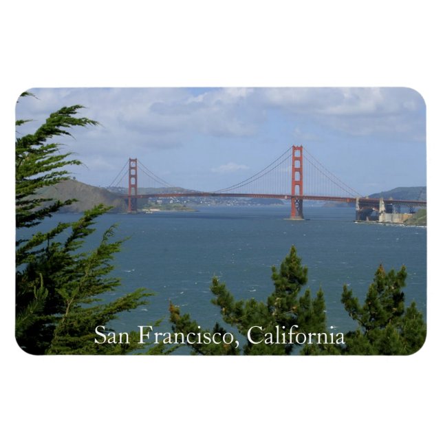 San Francisco Bay Premium Flexi Magnet (Horizontal)